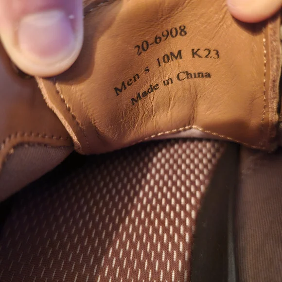 Johnston & Murphy Men's Knit Green Wing Oxfords - Picture 6 of 6